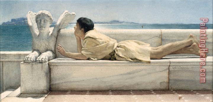 Sir Lawrence Alma-Tadema The Silent Counselor